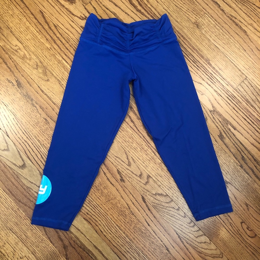 Flywheel Royal Blue Crop Pants - Cycle / Workout